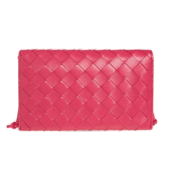 New Bottega Veneta Intrecciato Mini Wallet on strap - Picture 2 of 7